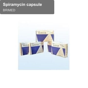 Spiramycin capsule