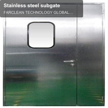 Stainless steel subgate