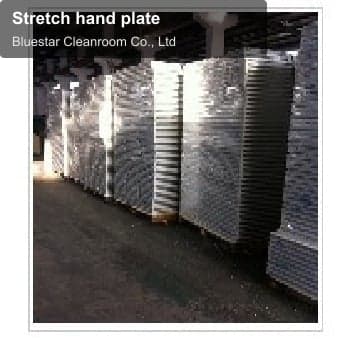 Stretch hand plate