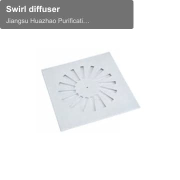Swirl diffuser