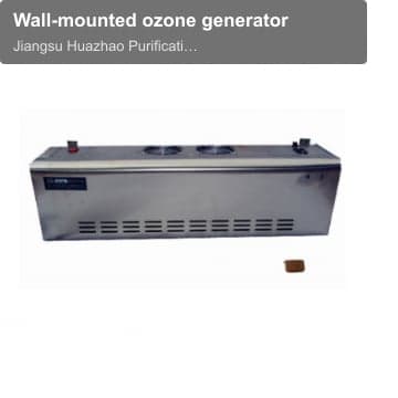 Wall-mounted ozone generator