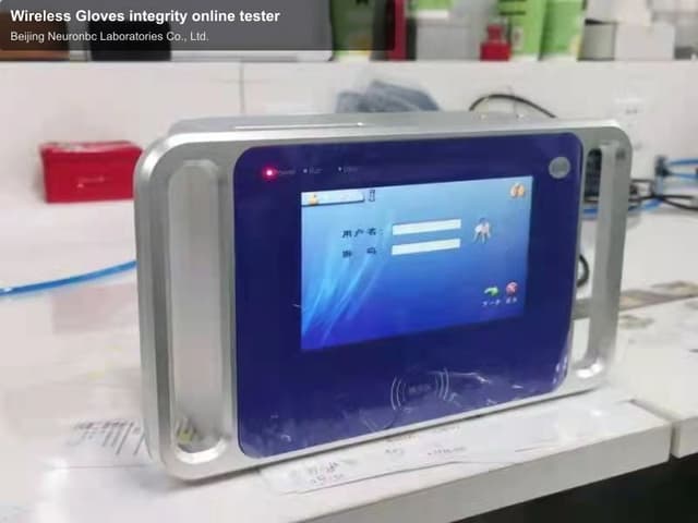 Wireless Gloves integrity online tester