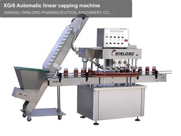 XG/6 Automatic linear capping machine